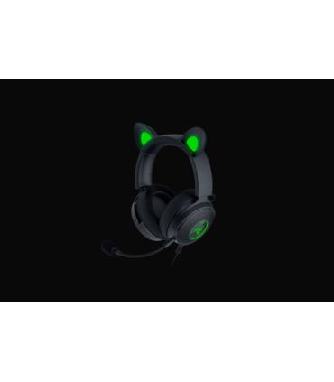 Razer Kraken Kitty V2 Pro Auriculares Almbrico Diadema Juego USB tipo A Negro