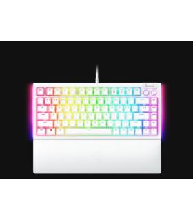 TECLADO RAZER BLACKWIDOW V4 75% BLANCO (USA) (RZ03-05001700-R3M1)