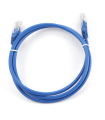 Cable CAT5E UTP Moldeado 1m Azul