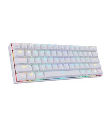 Redragon - DRACONIC REACONDICIONADO Teclado Mecnico Gaming RGB Blanco - Layout USA PRODUCTO DEMO