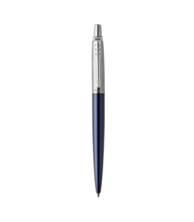 BOLGRAFO RETRCTIL JOTTER ROYAL AZUL CON BORDE CROMADO PUNTO MEDIO TINTA AZUL PARKER 1953186