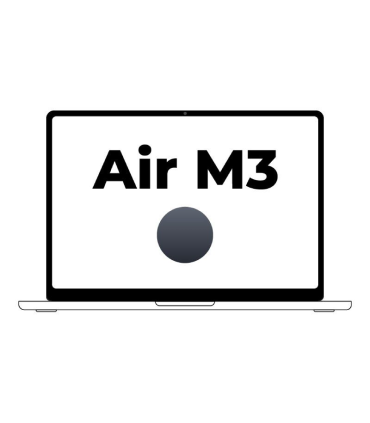 Apple Macbook Air 13,6\'/ M3 8-Core CPU/ 8Gb/ 256Gb SSD/ 8-Core GPU/ Medianoche