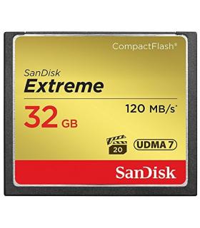 Sandisk 32GB Extreme memoria flash CompactFlash