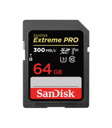 SanDisk Extreme PRO 64 GB SDXC UHS-II Clase 10