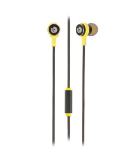 NGS Cross Rally Auriculares Alámbrico Dentro de oído Llamadas Música Negro, Amarillo