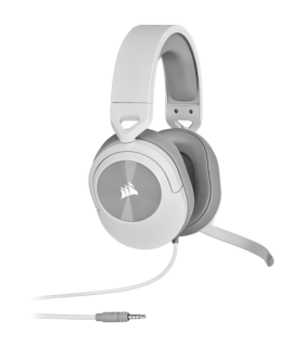 Corsair HS55 STEREO Auriculares Almbrico De mano Juego Blanco