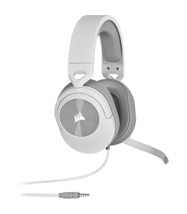 Corsair HS55 STEREO Auriculares Almbrico De mano Juego Blanco