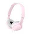 Auriculares Sony MDR-ZX110P/ Jack 3.5/ Rosas