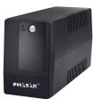 SAI Lnea Interactiva Phasak Basic Interactive 800 VA/ 800VA-480W/ 2 Salidas/ Formato Torre