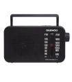 Radio Portátil Daewoo DW1123/ Negra