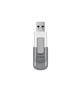 Lexar JumpDrive V100 unidad flash USB 64 GB USB tipo A 3.2 Gen 1 (3.1 Gen 1) Gris, Blanco