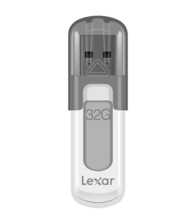 Lexar JumpDrive V100 unidad flash USB 32 GB USB tipo A 3.2 Gen 1 (3.1 Gen 1) Gris, Blanco