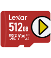 Lexar PLAY MicroSDXC UHS-I Card 512 GB Clase 10