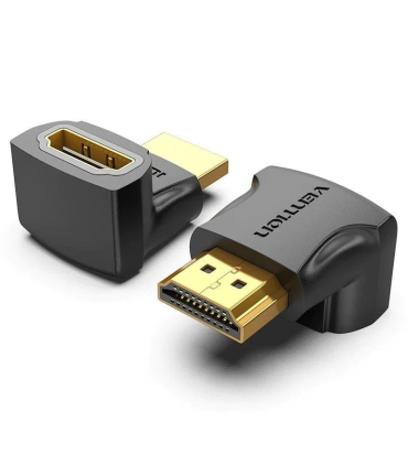 Adaptador HDMI 4K 270 Vention AINB0/ HDMI Macho - HDMI Hembra/ Pack 2 Uds