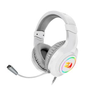 Redragon - HYLAS Auricular Gaming RGB 3.5mm Micrfono Blanco