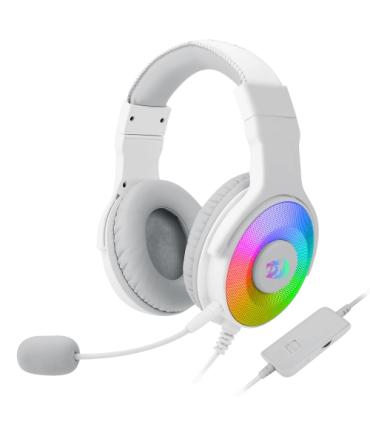 Redragon - PANDORA 2 Auricular Gaming RGB Adaptador XBOX/PS4 Micrfono Blanco