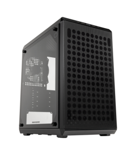 Cooler Master Q300L V2 Mini Tower Negro, Transparente