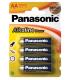 Goobay LR6 4-BL Panasonic Alkaline Power Batera de un solo uso AA Alcalino