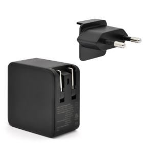 BLUESTORK CARGADOR ULTRACOMPACTO USB-C 65W TECNOLOGIA GAN NEGRO