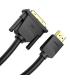 Vention Cable Conversor ABFBI  DVI Macho - HDMI Macho  3m  Negro