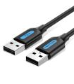 Vention Cable USB 2.0 COJBF/ USB Macho - USB Macho/ 1.5m/ Negro