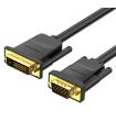 Vention Cable Conversor EABBF/ DVI Macho - VGA Macho/ 1m/ Negro