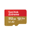 SanDisk Extreme 512 GB MicroSDHC UHS-I Clase 10