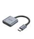 Vention Conversor USB Tipo-C BGZHA  USB Tipo-C Macho - 2x USB Tipo-C Hembra (Audio y Carga)