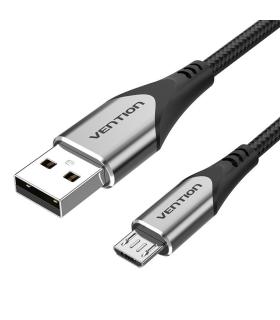 Vention Cable USB 2.0 3A COAHD  USB Macho - MicroUSB Macho  50cm  Gris