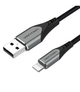 Vention Cable USB 2.0 Lightning LABHD  USB Macho - Lightning Macho  50cm  Gris