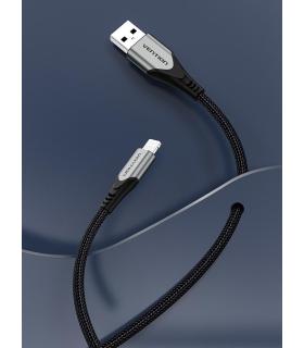 Vention Cable USB 2.0 Lightning LABHD  USB Macho - Lightning Macho  50cm  Gris