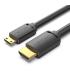 Vention Cable HDMI 4K AGHBG  HDMI Macho - Mini HDMI Macho  1.5m  Negro