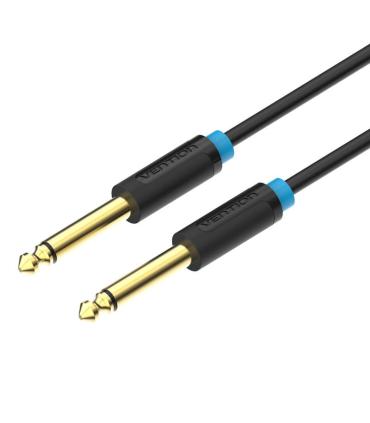 Vention Cable Estéreo BAABI  Jack 6.5 Macho - Jack 6.5 Macho  3m  Negro