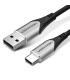 Vention Cable USB Tipo-C 2.0 3A CODHI  USB Tipo-C Macho - USB Macho  3m  Gris