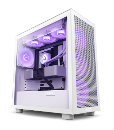 NZXT H7 Flow RGB Midi Tower Blanco