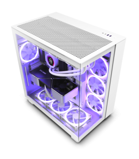 NZXT H9 All white Midi Tower Blanco