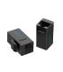 Vention Adaptador Conector RJ45 VDD-B07-B Cat5e UTP  RJ45 Hembra - RJ45 Hembra  Negro