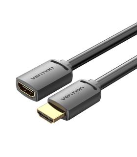 Vention Cable Alargador HDMI 4K AHCBI  HDMI Macho - HDMI Hembra  3m  Negro