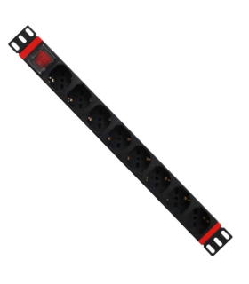 REGLETA RACK WP 19\" 8 TOMAS ITA/SCHUKO C14 (VDE)