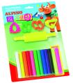 BLISTER 10+2 ROLLITOS PLASTILINA 17 GRS. ALPINO DP000052