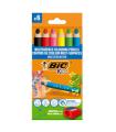 ESTUCHE LAPICES TRIANGULARES MULTISUPERFICIE BLISTER 6UDS BIC 515220