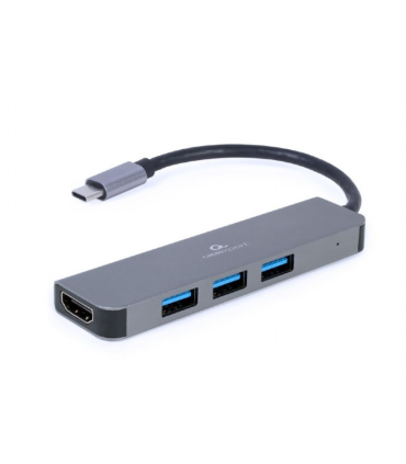 ADAPTADOR MULTIPUERTO GEMBIRD USB TIPO C 2 EN 1 HUB , HDMI