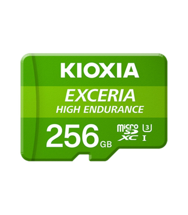 MICRO SD KIOXIA 256GB EXCERIA HIGH ENDURANCE UHS-I C10 R98 CON ADAPTADOR