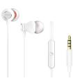 Auriculares Intrauditivos Aiwa ESTM-50WT/ Con Micrfono/ Jack 3.5/ Blanco