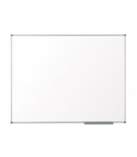 Nobo Pizarra blanca Basic magntica de acero 1200x900 mm con marco bsico