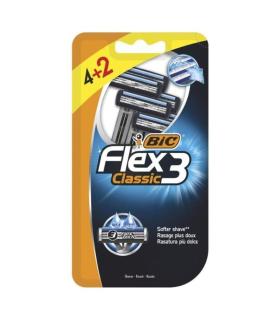 Cuchilla de Afeitar Bic Flex3 Classic/ 6 uds