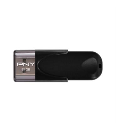 PNY - Pendrive 64Gb Attache USB 2.0 - Color Negro