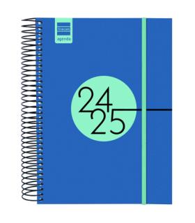 AGENDA ESCOLAR 2024-2025 E10-155X212 1 DA PGINA ESPIR LABEL AZUL FINOCAM 633121525