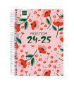 AGENDA ESCOLAR 2024-2025 4 155X212 1 DA PGINA COOL FLORAL FINOCAM 645060625