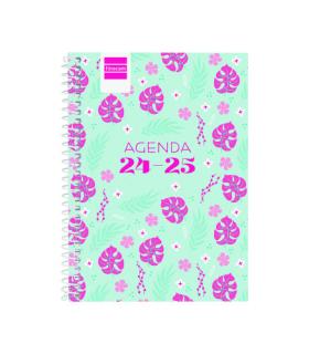 AGENDA ESCOLAR 2024-2025 8 120X164 SEMANA VISTA HORIZONTAL COOL SELVA FINOCAM 645000725